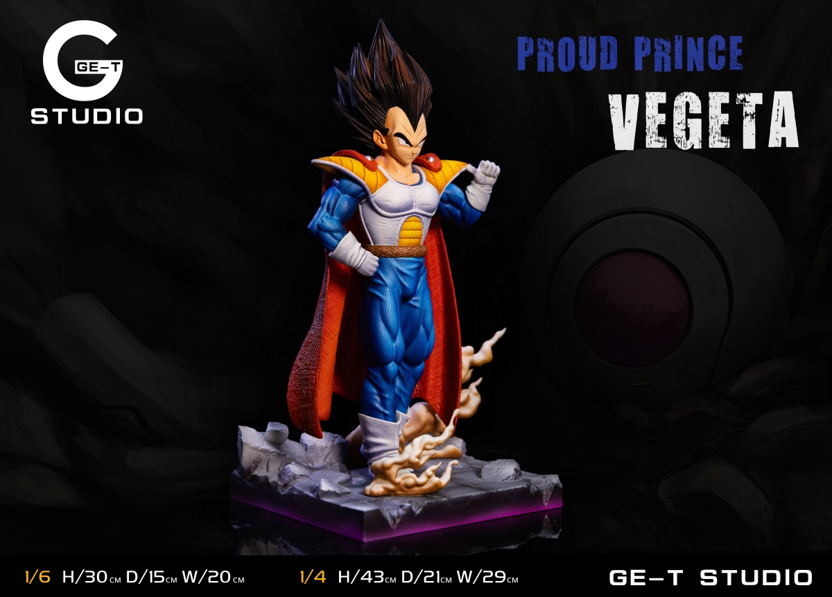 Pre-order GE-T Vegeta Prince Period Dragon Ball GK Limited Edition Handmade Statue Model