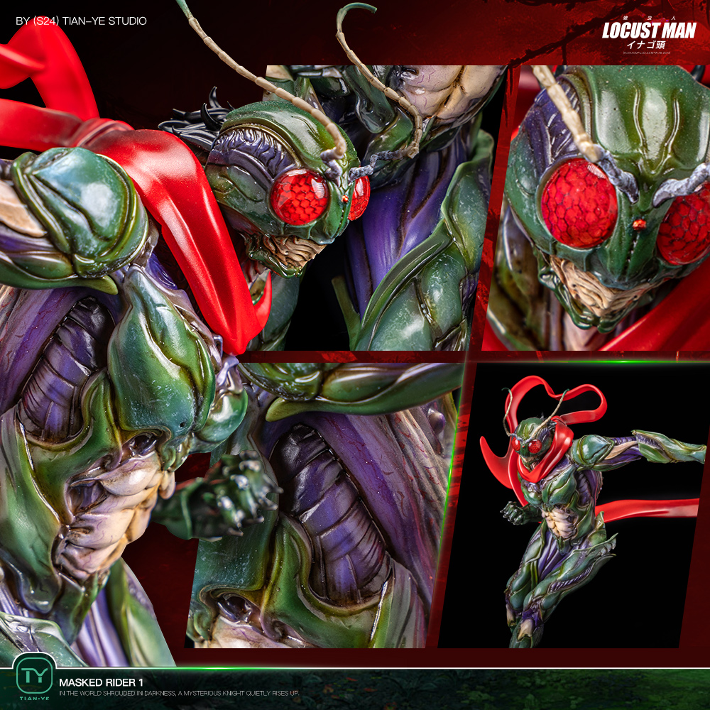 In stock Locust Man | Painted finished product!