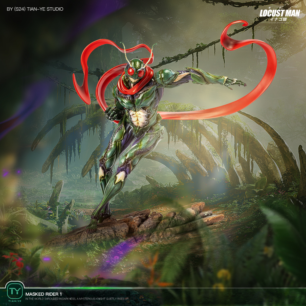 In stock Locust Man | Painted finished product!