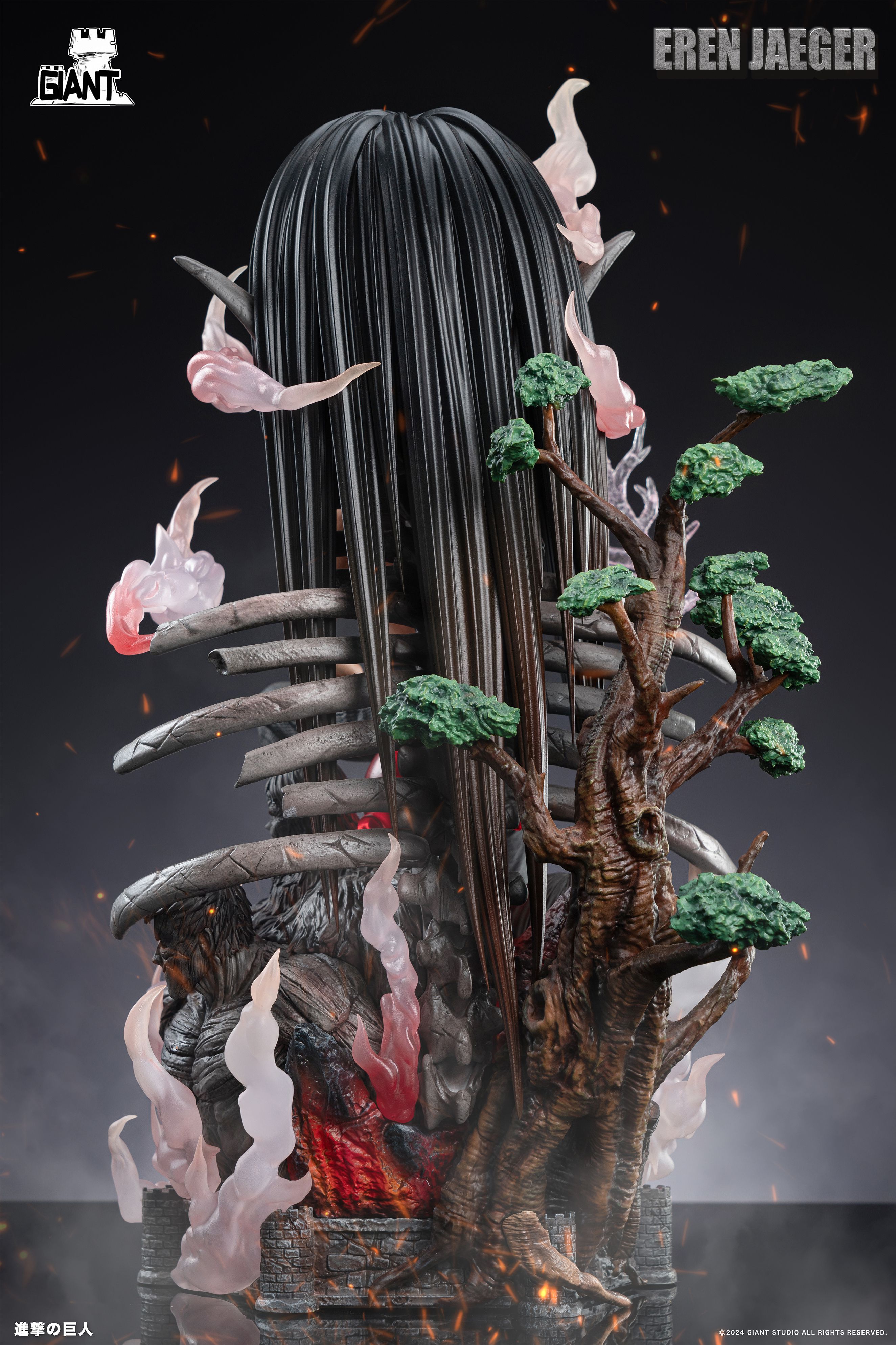 Pre-order Giant Series 1/4 Sitting Pose Allen Attack on Titan GK Limited Edition Statue Figure