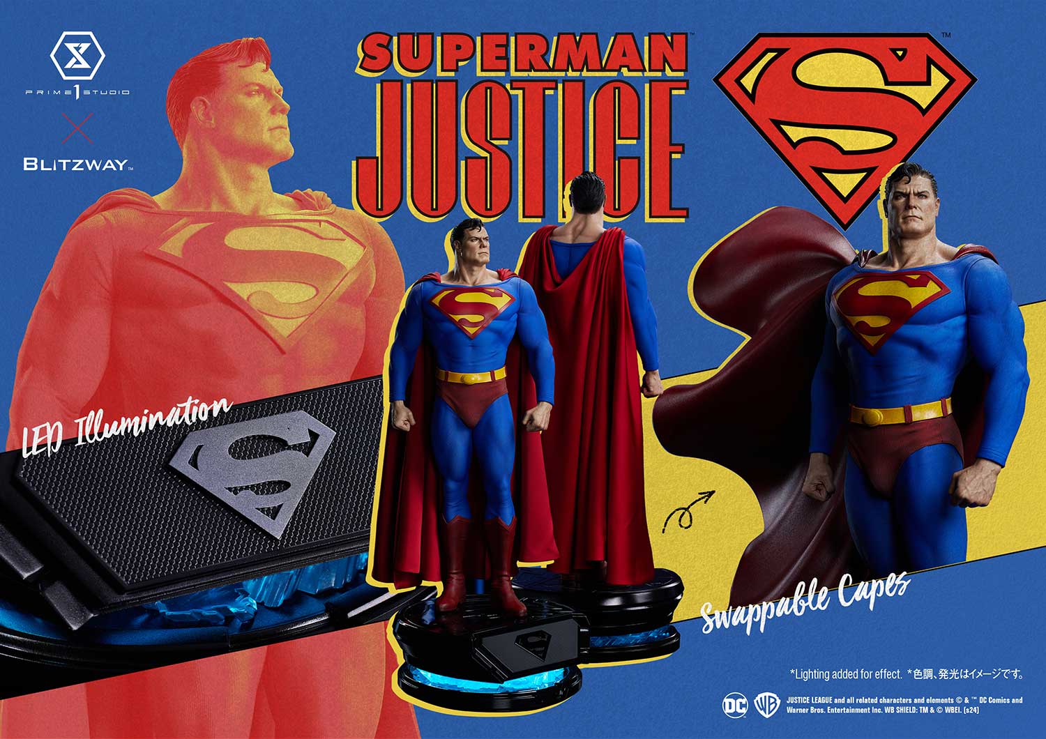 Pre-order Justice Superman 1/4