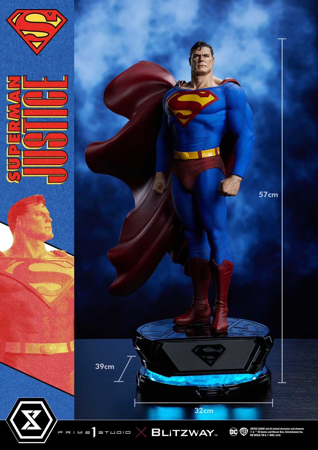 Pre-order Justice Superman 1/4