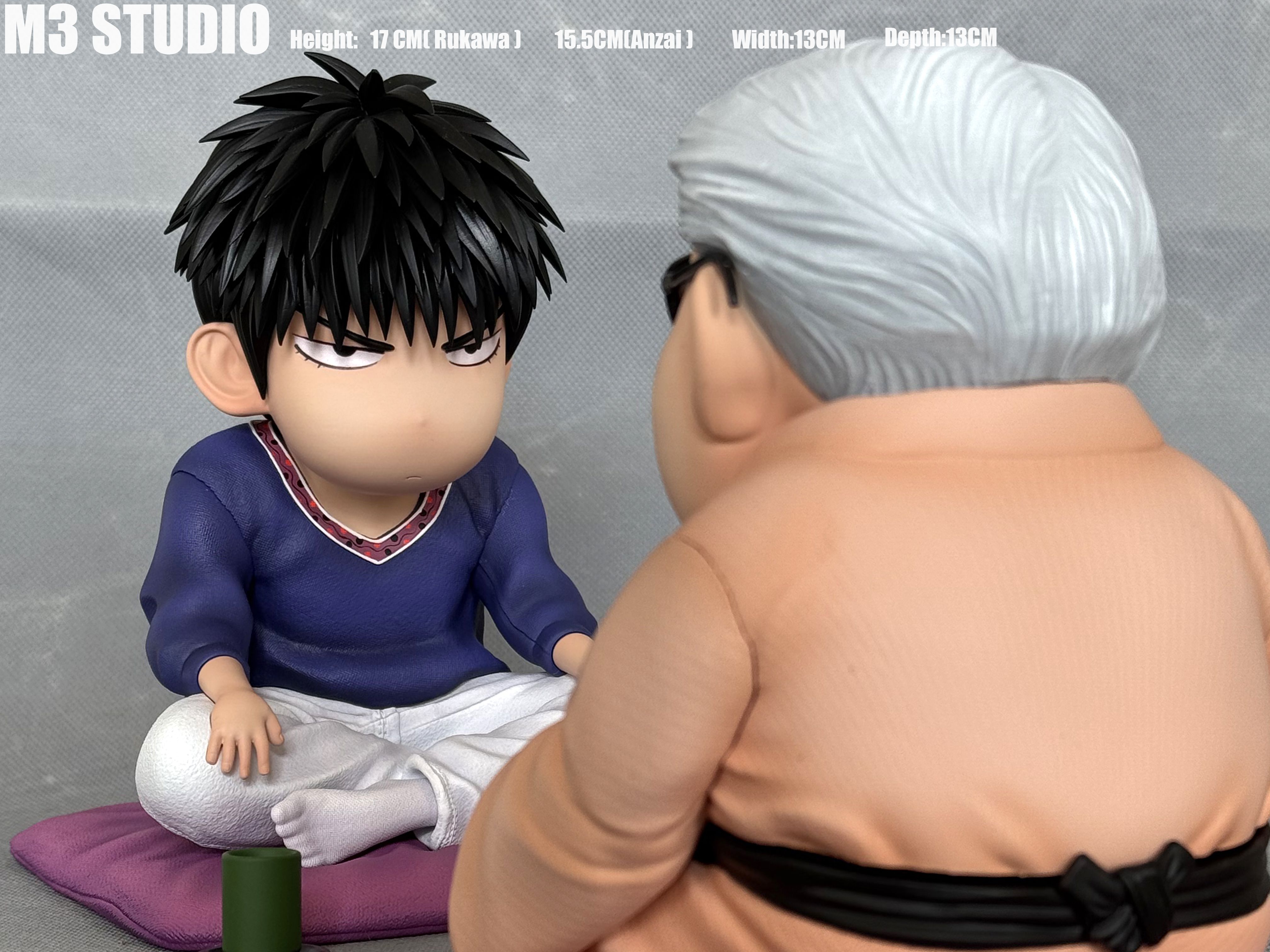 M3 Q-version Slam Dunk Hanamichi Sakuragi Coach Anzai GK Limited Edition Figure Statue Model