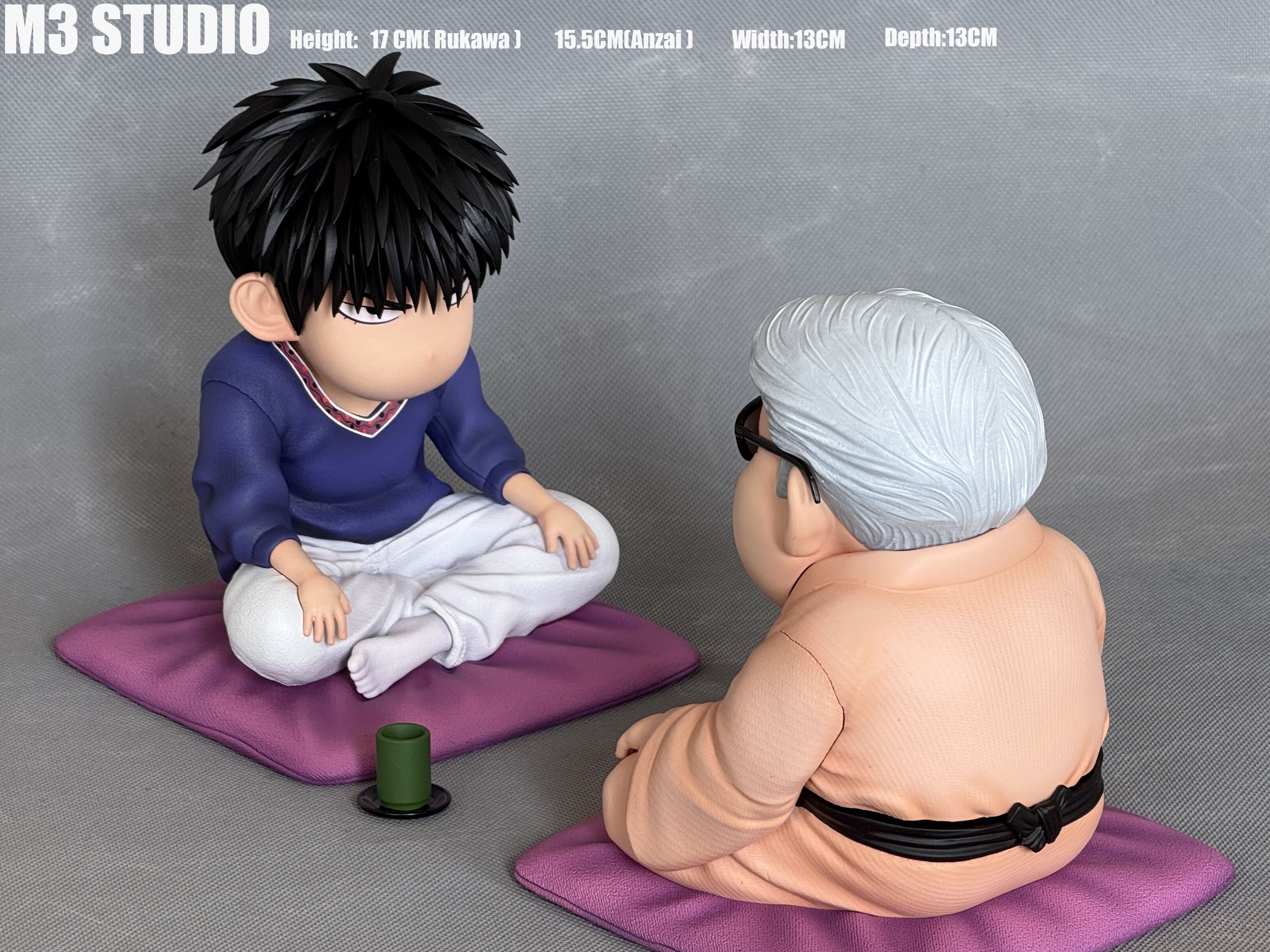 M3 Q-version Slam Dunk Hanamichi Sakuragi Coach Anzai GK Limited Edition Figure Statue Model