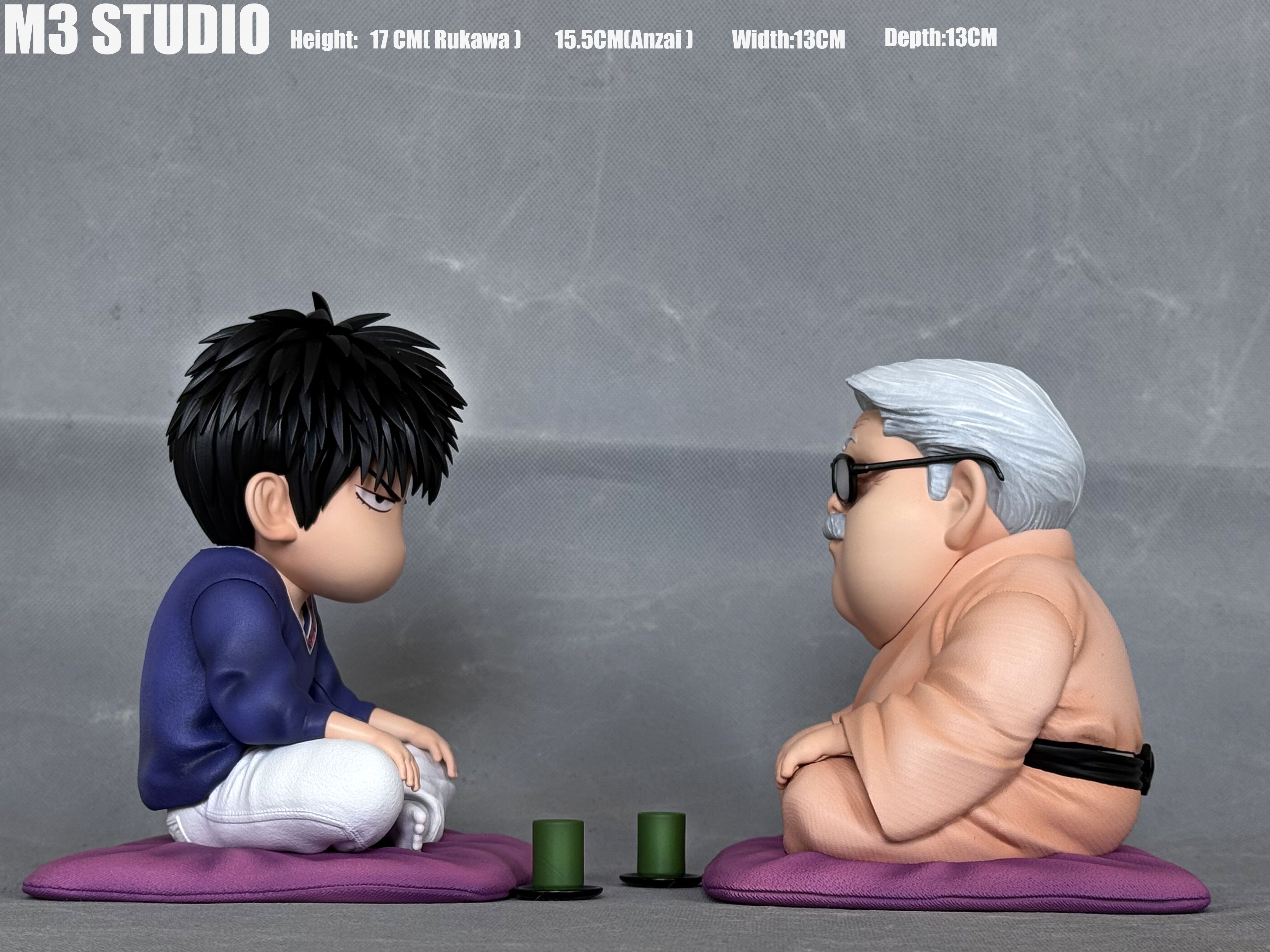 M3 Q-version Slam Dunk Hanamichi Sakuragi Coach Anzai GK Limited Edition Figure Statue Model