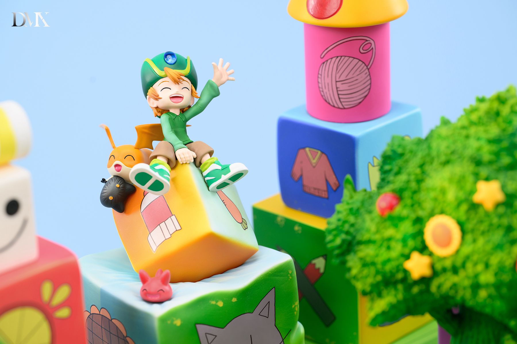 Pre-order DMX The Memory of the Founding Village Digital Baby GK Limited Edition Figure Statue Model