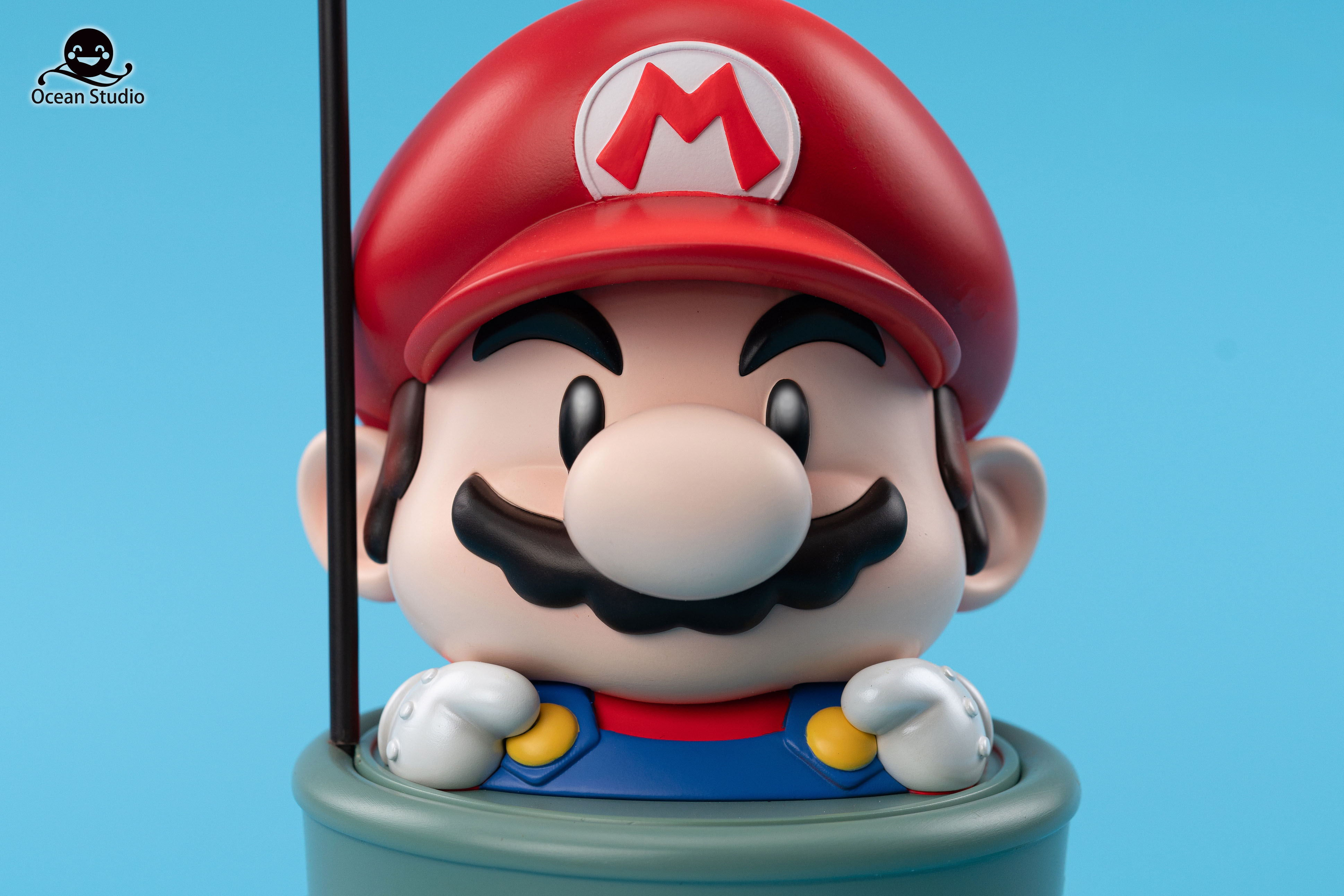 Ocean Mario Cloud Two-in-One Cup, Super Mario GK Limited Edition Figurine Statue Model