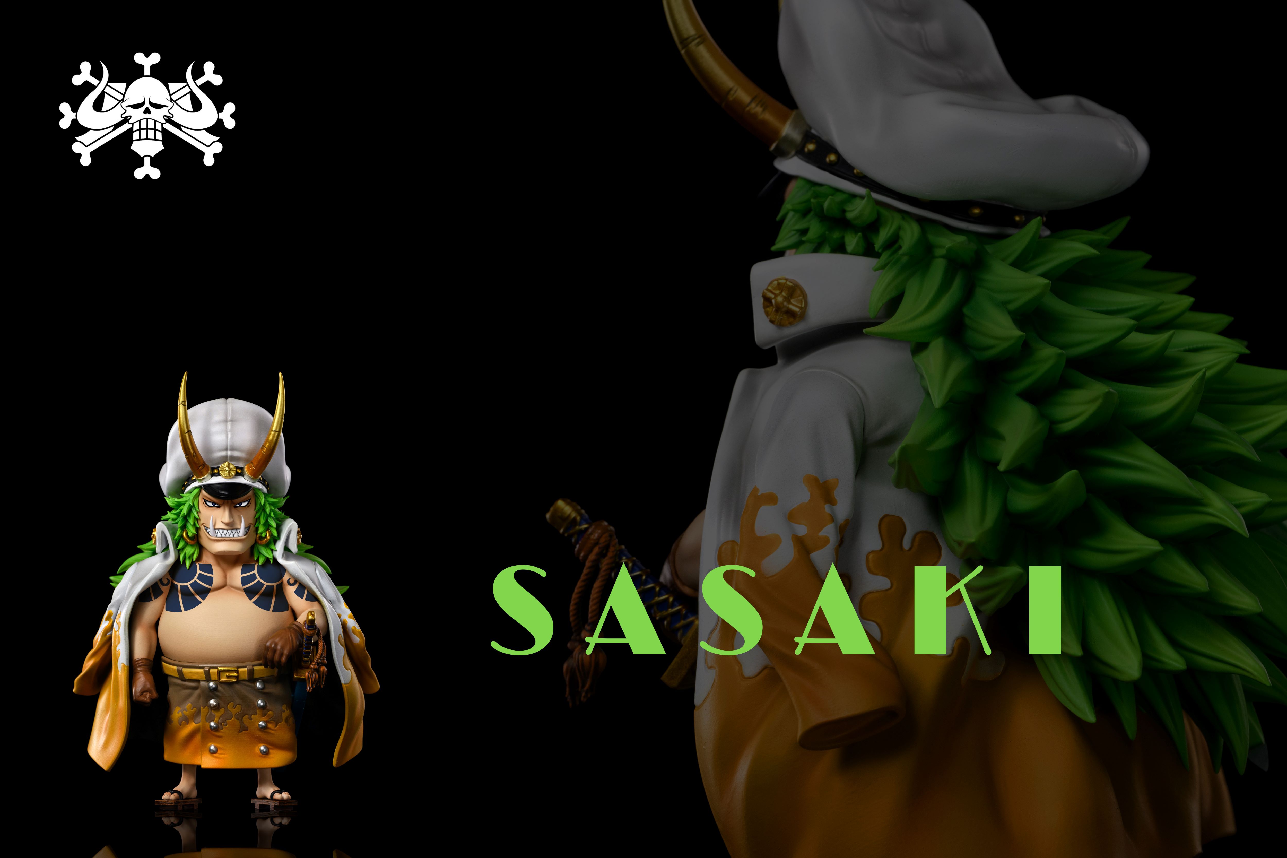 A+ Beast Pirates Flying Six Cells Sasaki Sasaki One Piece GK Handmade Statue Model