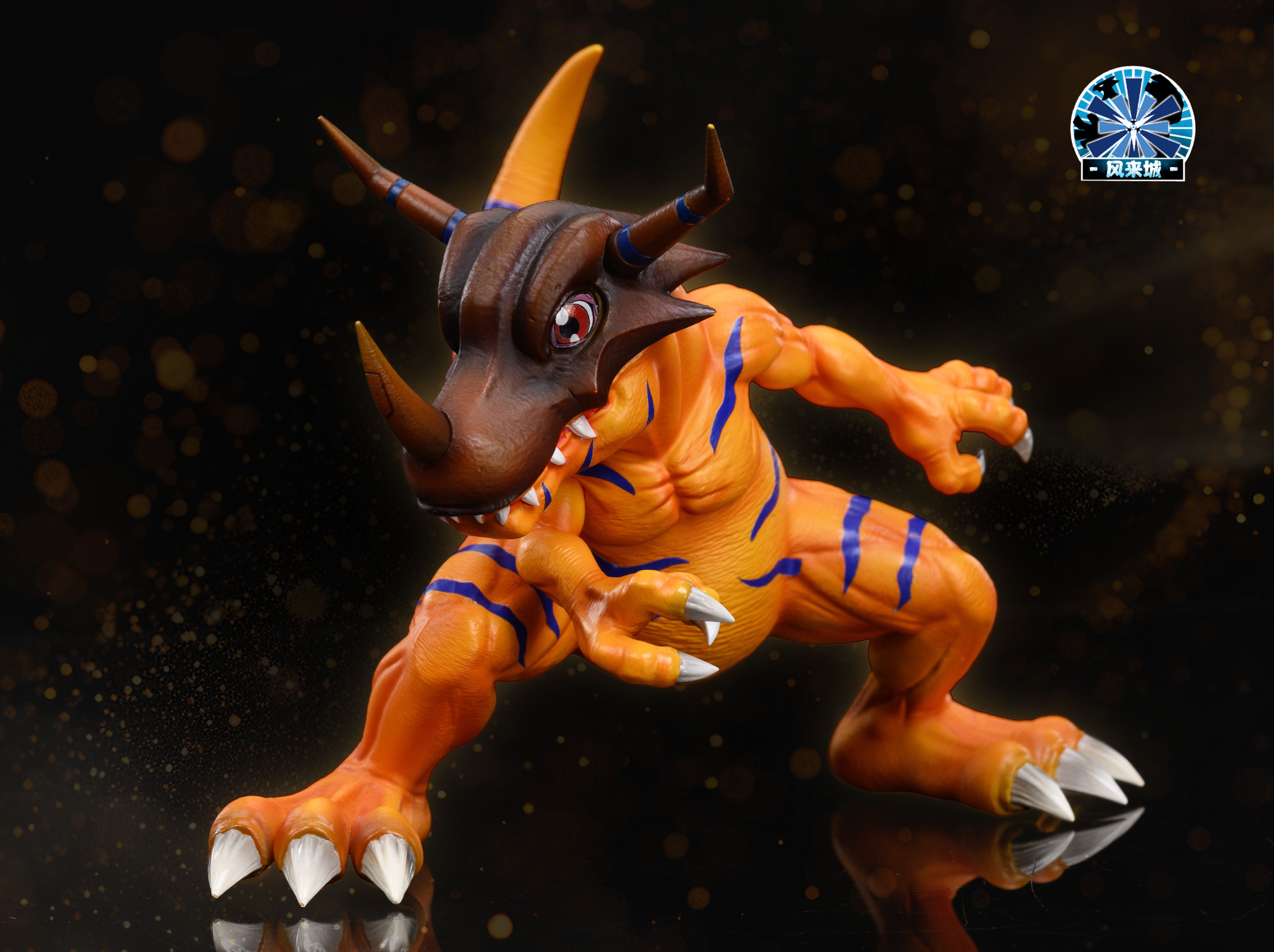 Wind City PF, Digital Monster 01, Tyrannosaurus GK limited edition handcrafted statue model.