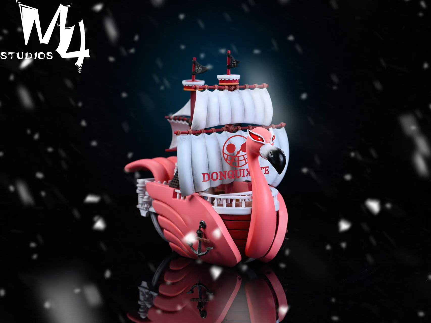 Pre-order M4 All-Member Ship Series Volume 5, Flamenco, One Piece GK Figure Statue Model