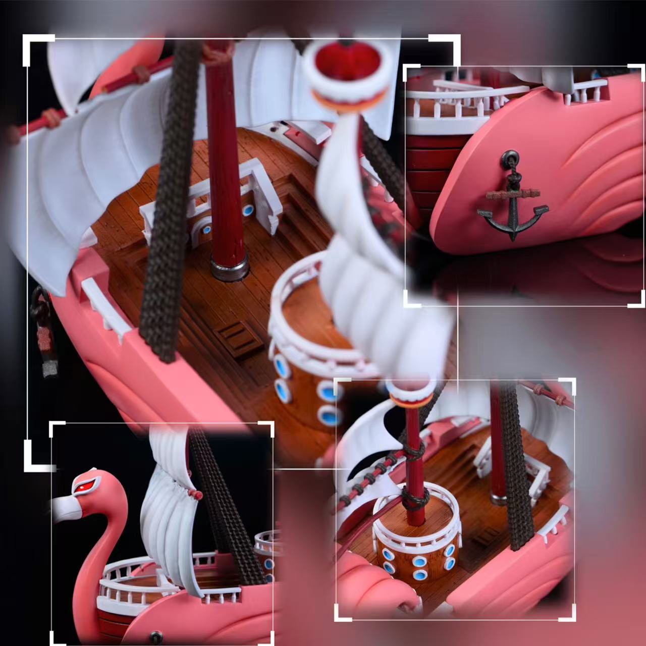 Pre-order M4 All-Member Ship Series Volume 5, Flamenco, One Piece GK Figure Statue Model