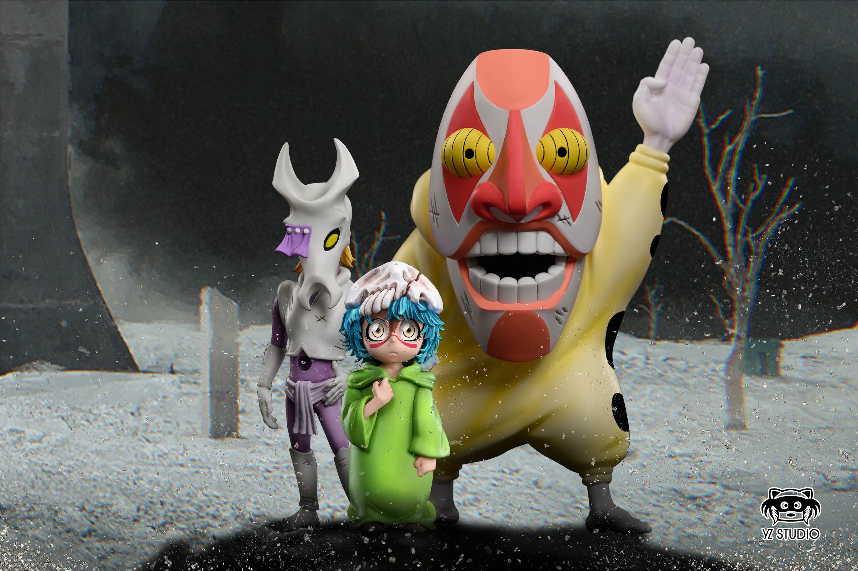 Pre-order YZ, Outer Story of the Abyss Chapter, Nillu Subordinate Officer, Peixue, Dongdeqika GK Figure Statue-Statue Master