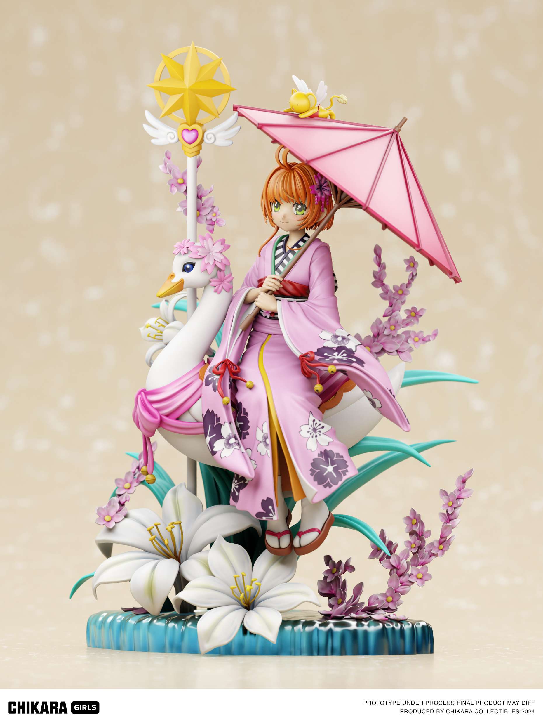 Pre-order CHIKARA Cardcaptor Sakura Merry-Go-Round GK Limited Edition Figure Statue Model