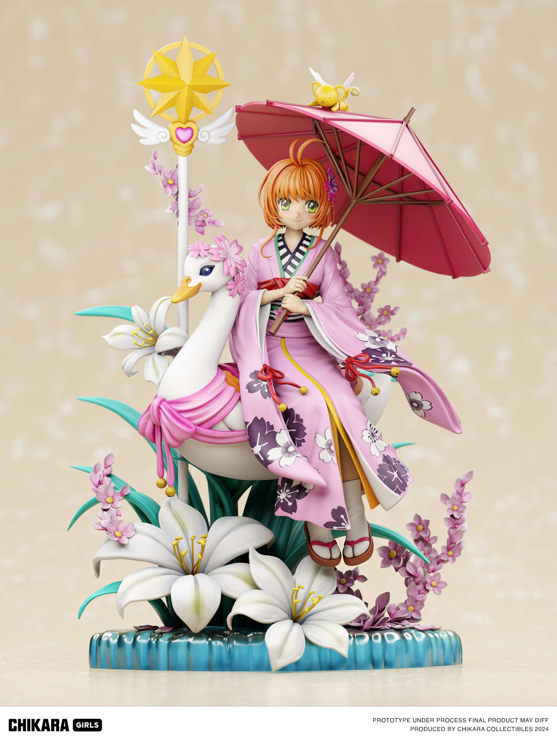 Pre-order CHIKARA Cardcaptor Sakura Merry-Go-Round GK Limited Edition Figure Statue Model