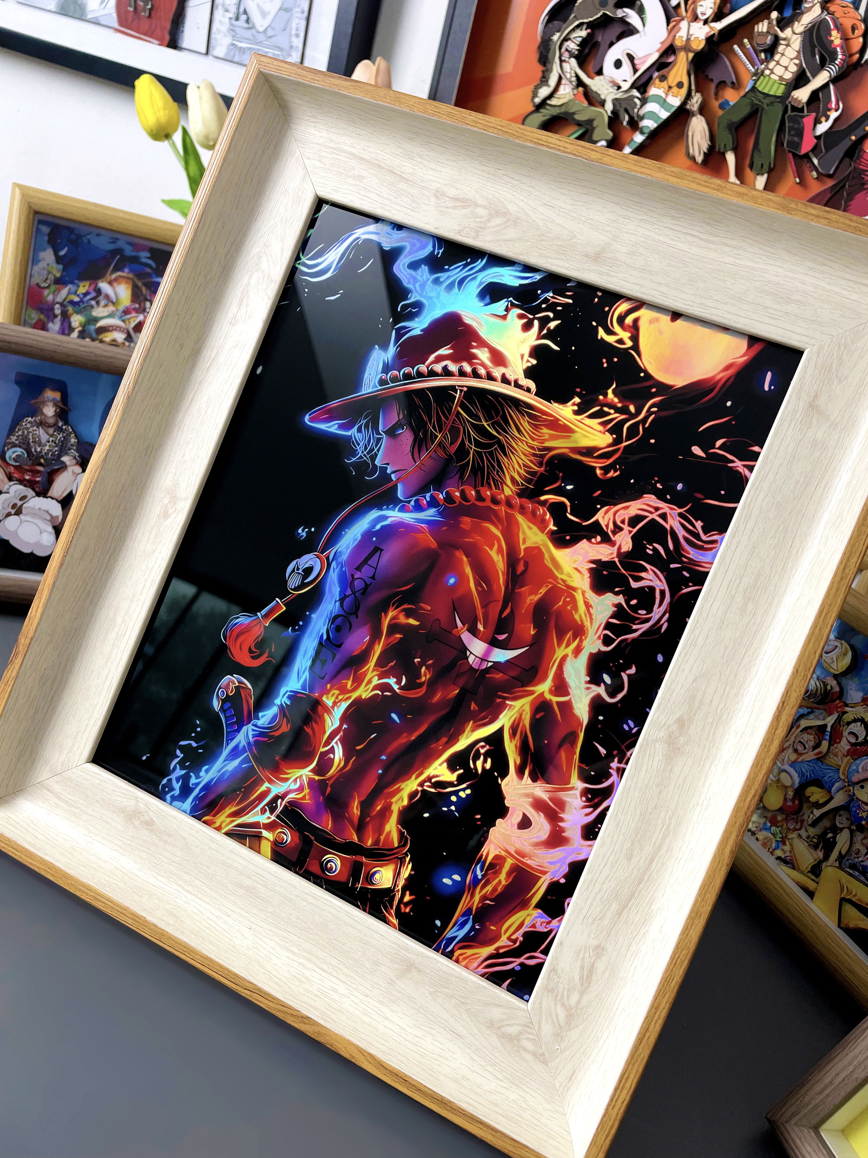 MOMO Studio - One piece - Decorative Painting of Ace Painting Scene