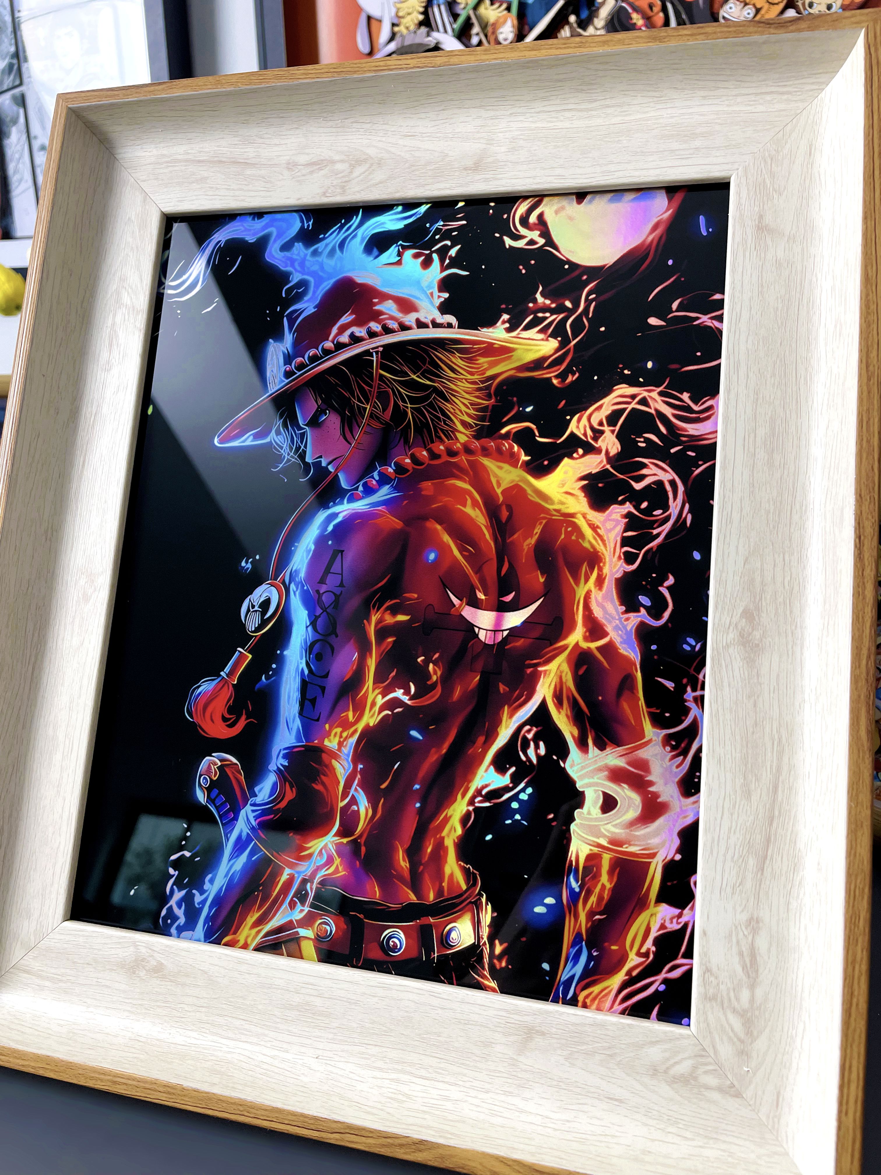 MOMO Studio - One piece - Decorative Painting of Ace Painting Scene