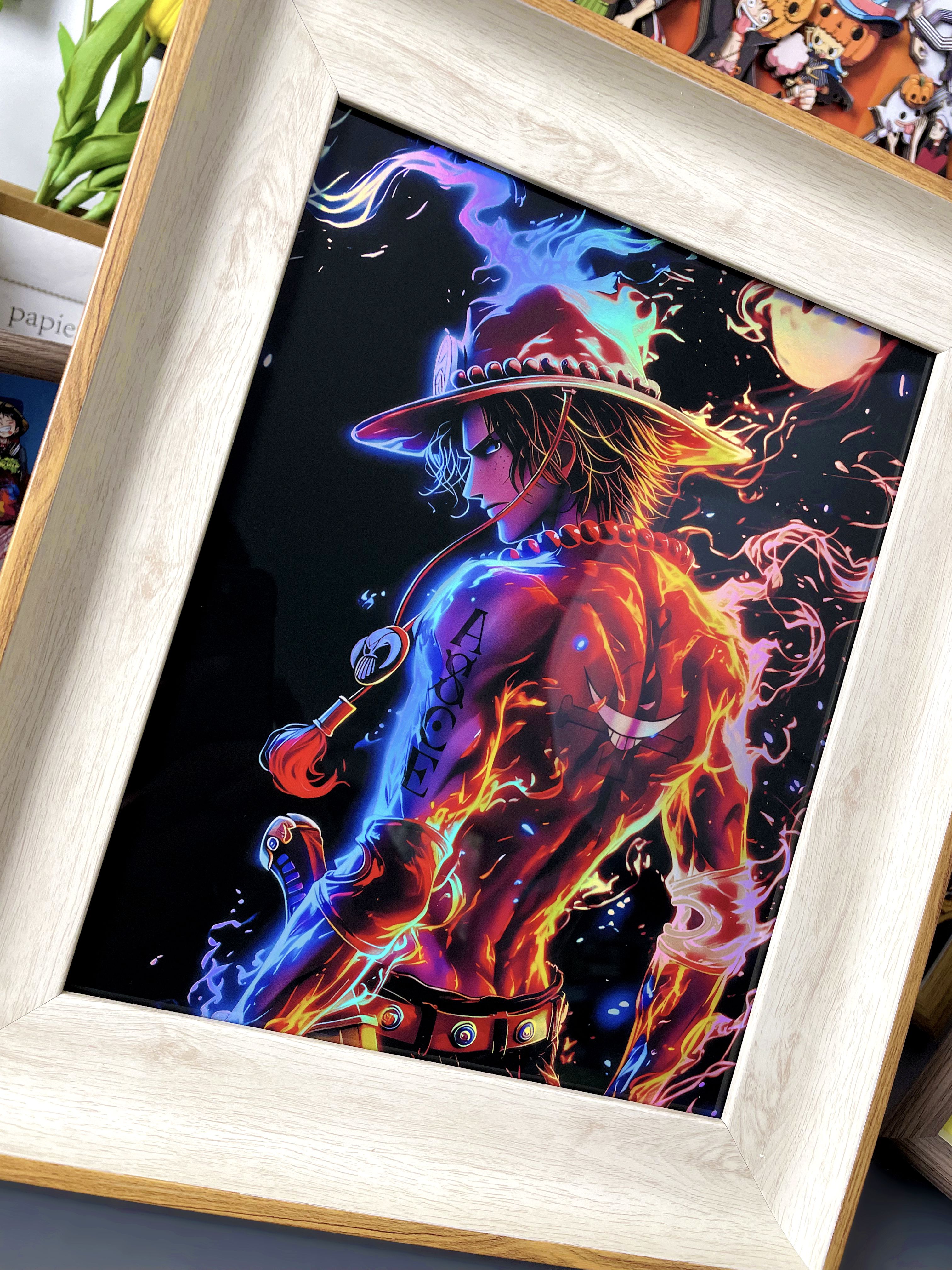 MOMO Studio - One piece - Decorative Painting of Ace Painting Scene