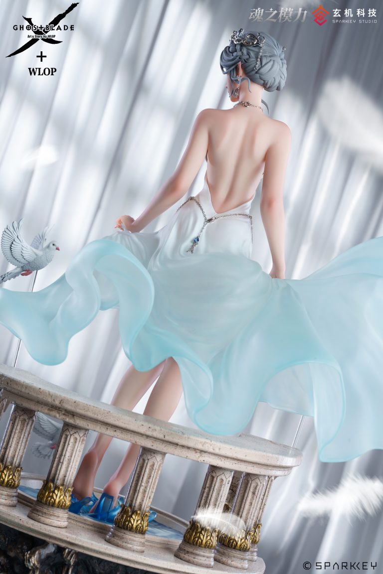 Hun Zhi Mo Li - Ghost Blade Hai Qinyan Turns to Look at the Abyss (Licensed) Statue(GK)