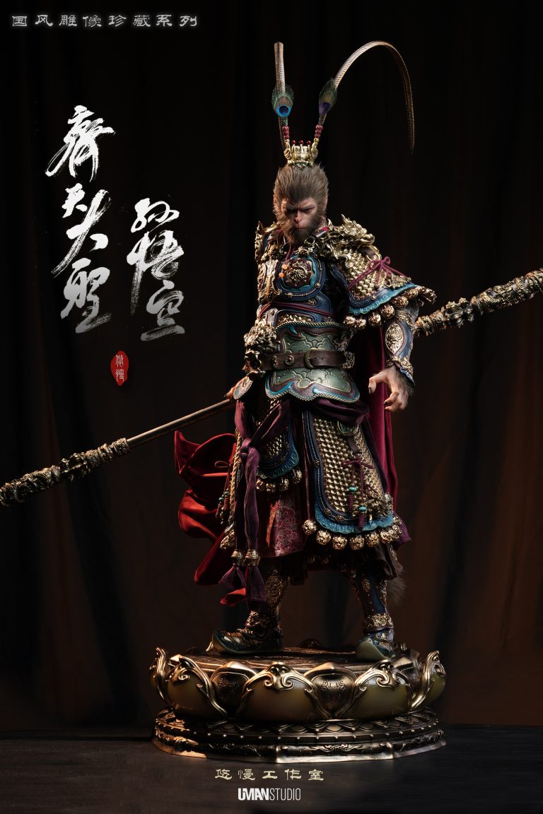 UMAN Studio - Journey to the West Chinese Style Statue Collection Series Great Sage Monkey King (Licensed) Statue(GK)-Statue Master