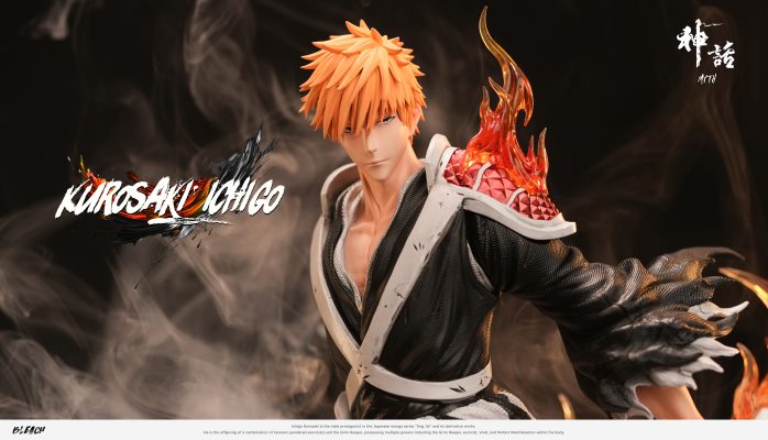 Myth Studio - BLEACH Double Blades Ichigo Kurosaki 1/6 Statue(GK)