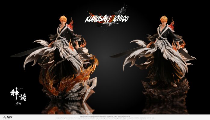 Myth Studio - BLEACH Double Blades Ichigo Kurosaki 1/6 Statue(GK)