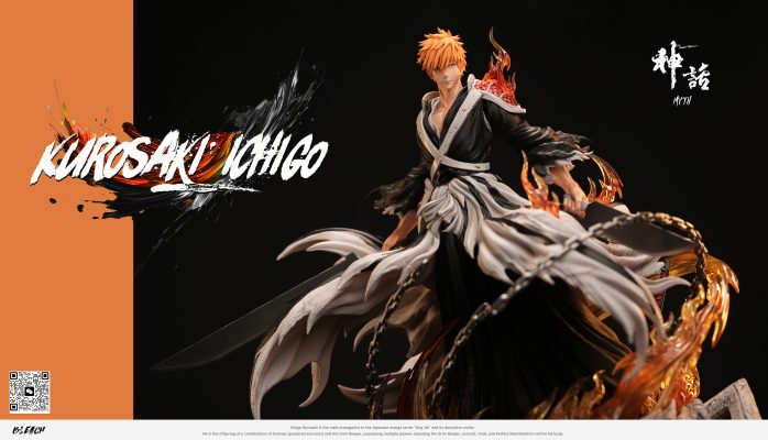 Myth Studio - BLEACH Double Blades Ichigo Kurosaki 1/6 Statue(GK)