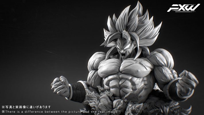 FXW Studio - Dragon Ball Legendary Super Saiyan Broly Bust 1 1/1 & 1/4 Statue(GK)