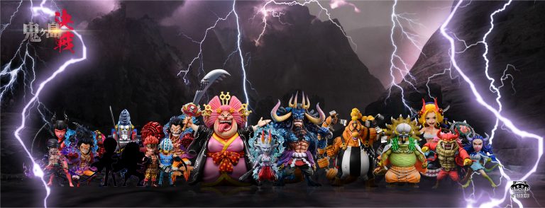 YZ Studio - One Piece Onigashima Decisive Battle Series #16 Enma Roronoa Zoro Statue(GK)