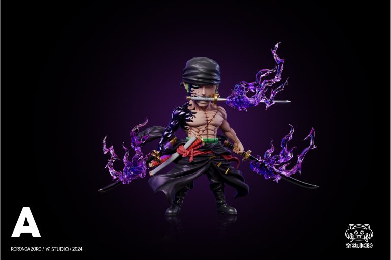 YZ Studio - One Piece Onigashima Decisive Battle Series #16 Enma Roronoa Zoro Statue(GK)