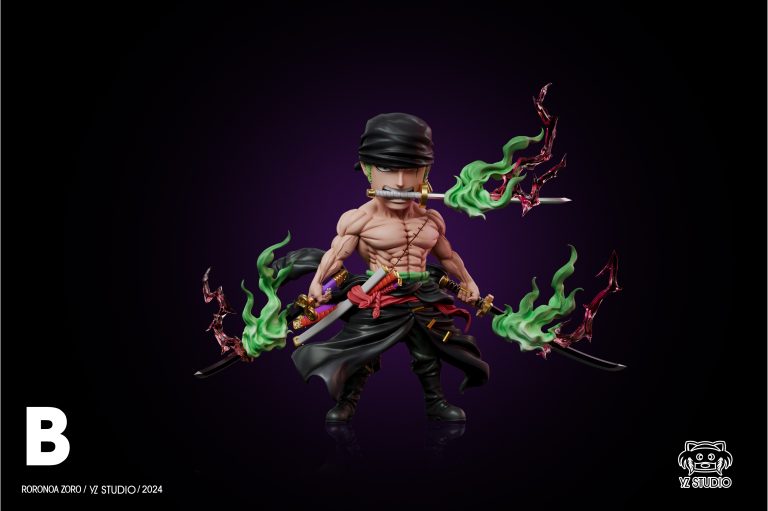YZ Studio - One Piece Onigashima Decisive Battle Series #16 Enma Roronoa Zoro Statue(GK)
