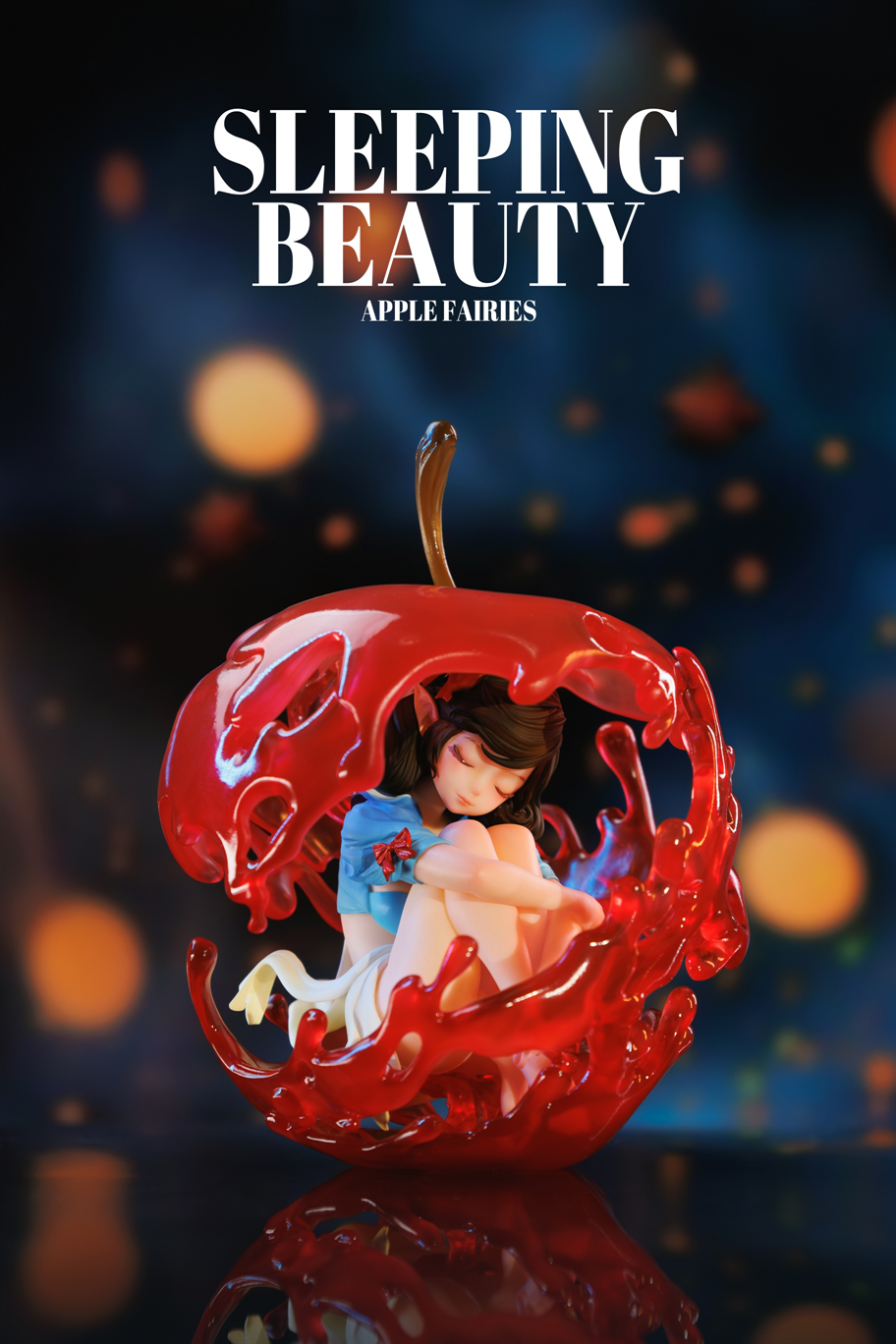 WeArtDoing Studio - Sleeping Apple Fairies Statue(GK)