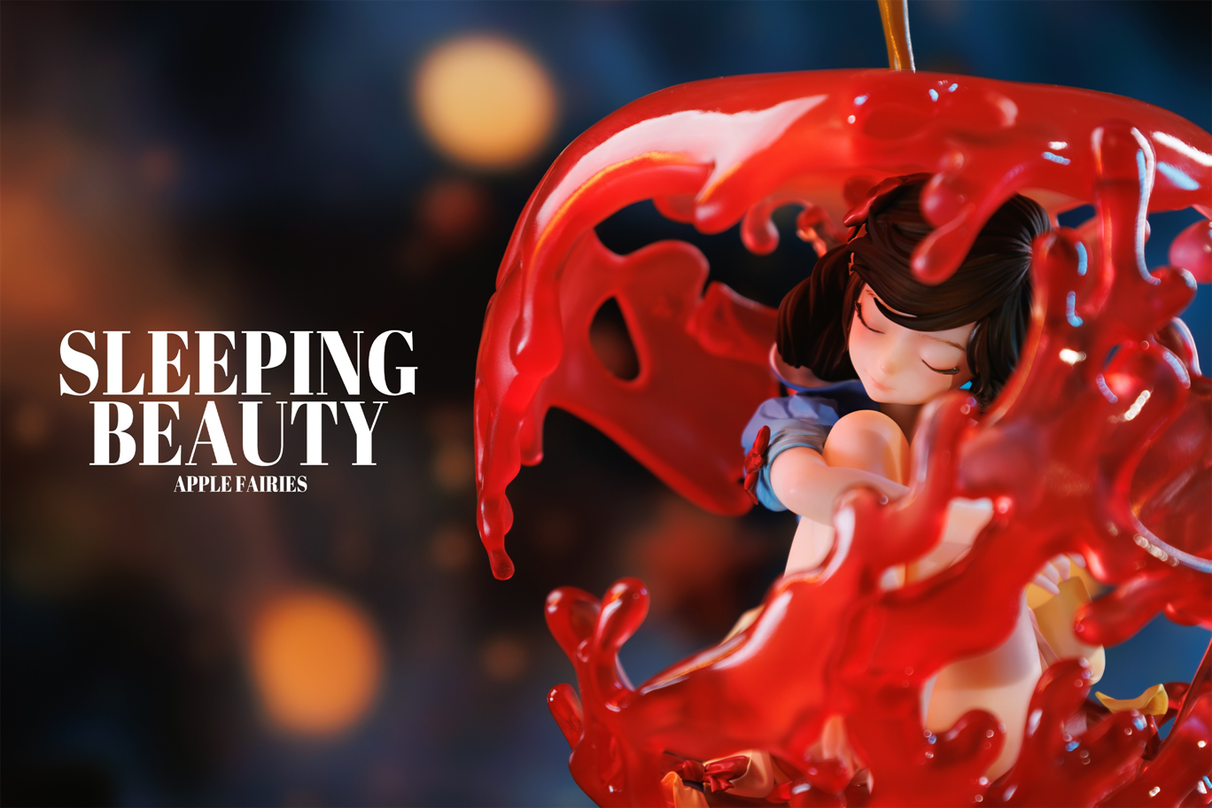 WeArtDoing Studio - Sleeping Apple Fairies Statue(GK)