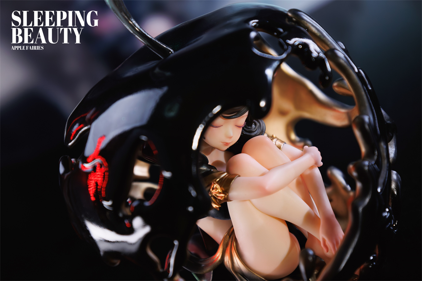 WeArtDoing Studio - Sleeping Apple Fairies Statue(GK)