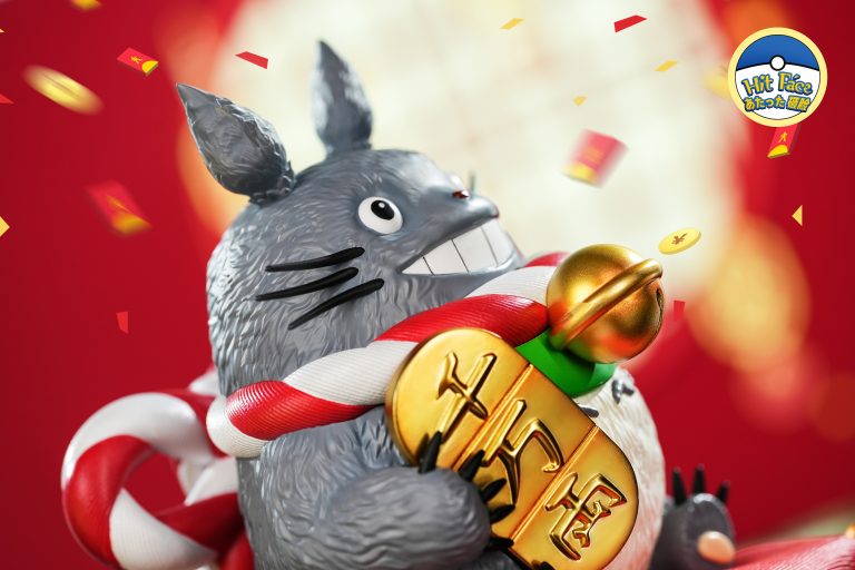 Hit Face Studio - My Neighbor Totoro Hayao Miyazaki Fortune Series #1 Fortune Totoro Statue(GK)