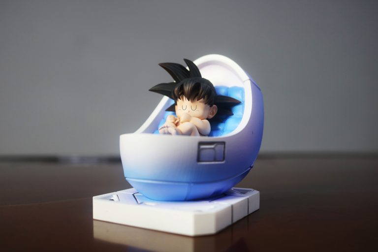 League Studio - Dragon Ball Cot Baby Goku Statue(GK)