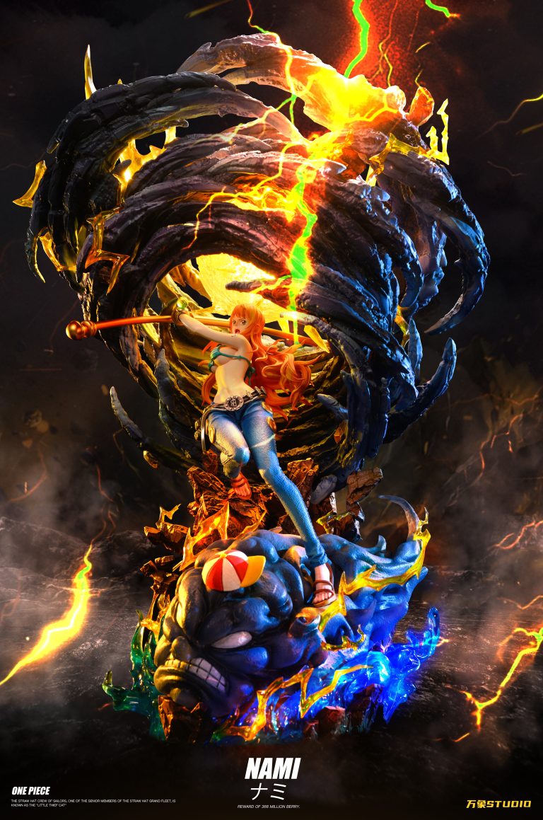 Wan Xiang Studio - One Piece Sorcery Clima-Tact Nami Statue(GK) 