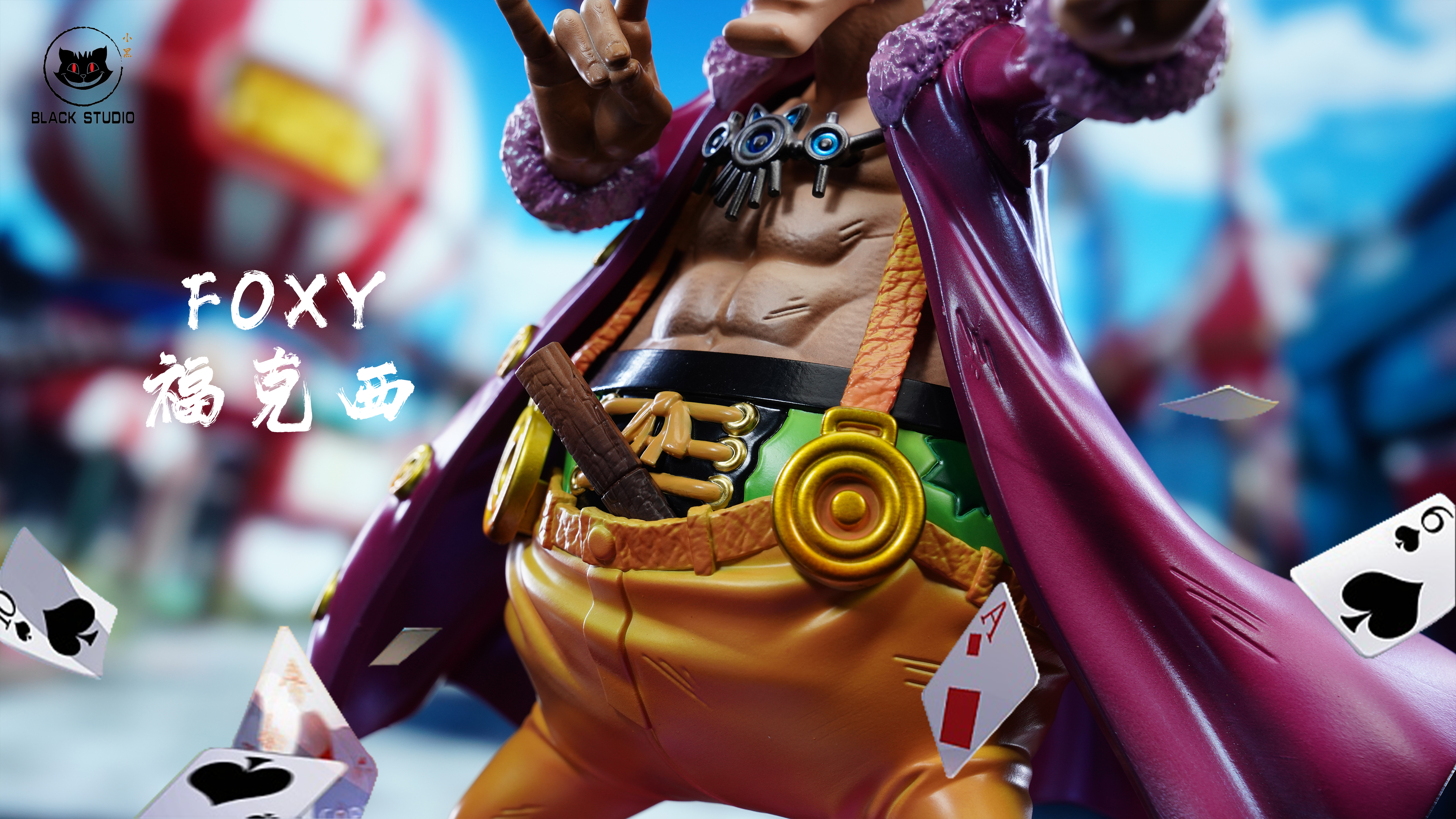 Black Studio - One Piece Foxy Statue(GK)