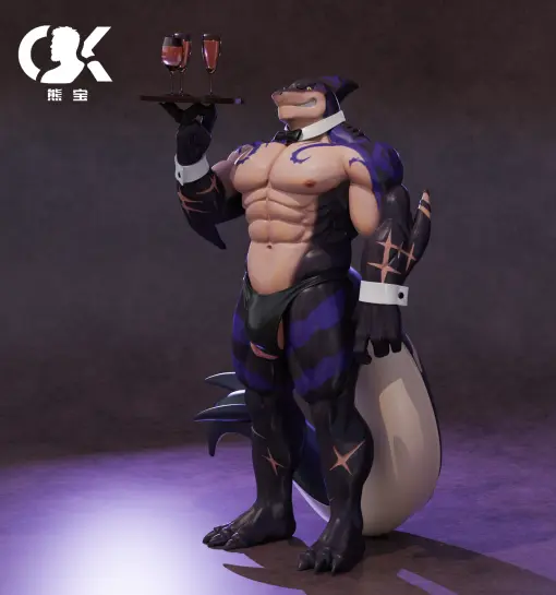 Xiong Bao Studio - Capt. Locke XXL Woofia Statue 