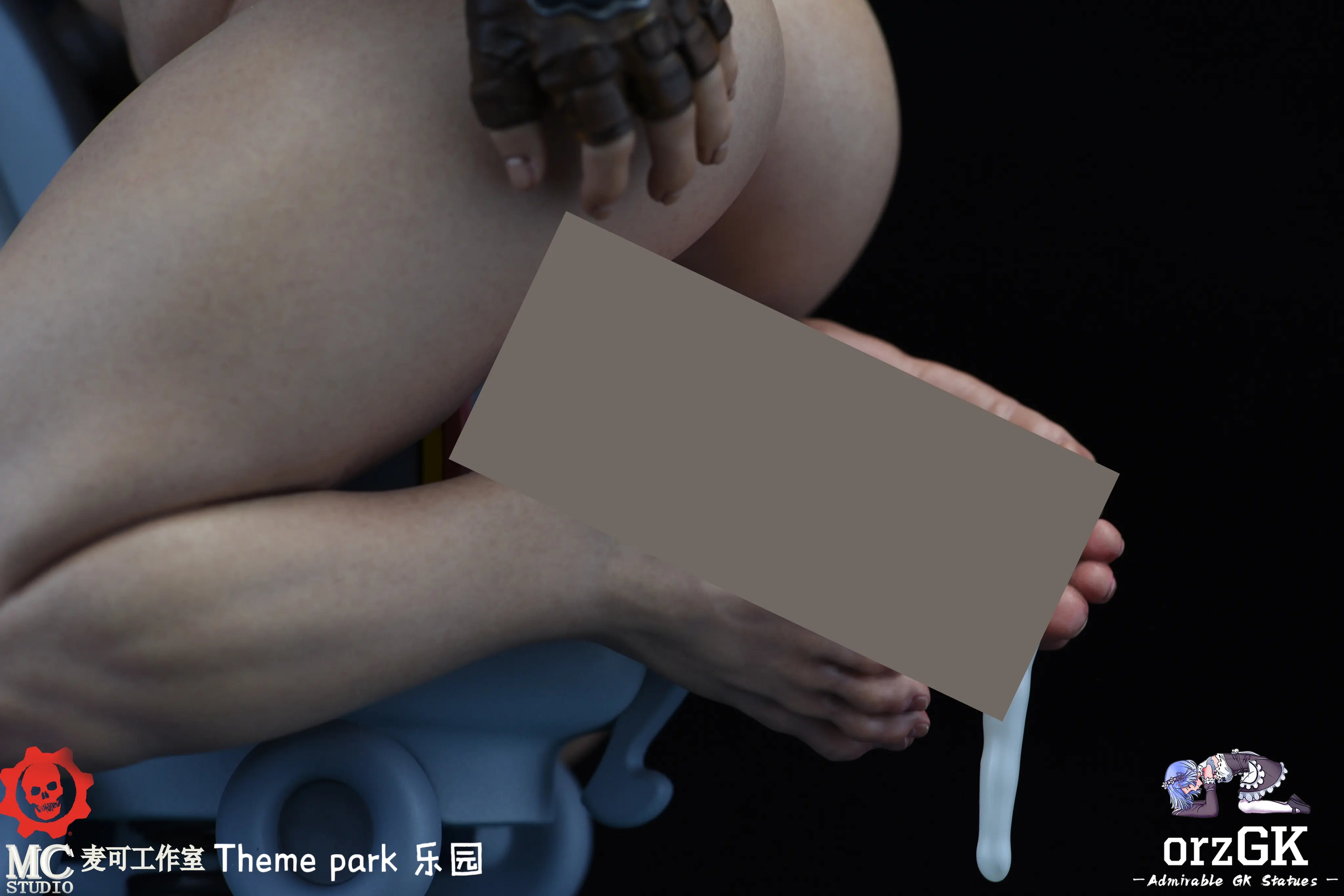 MC Studio - Clayton Carmine Theme Park Gears of War 3 Statue