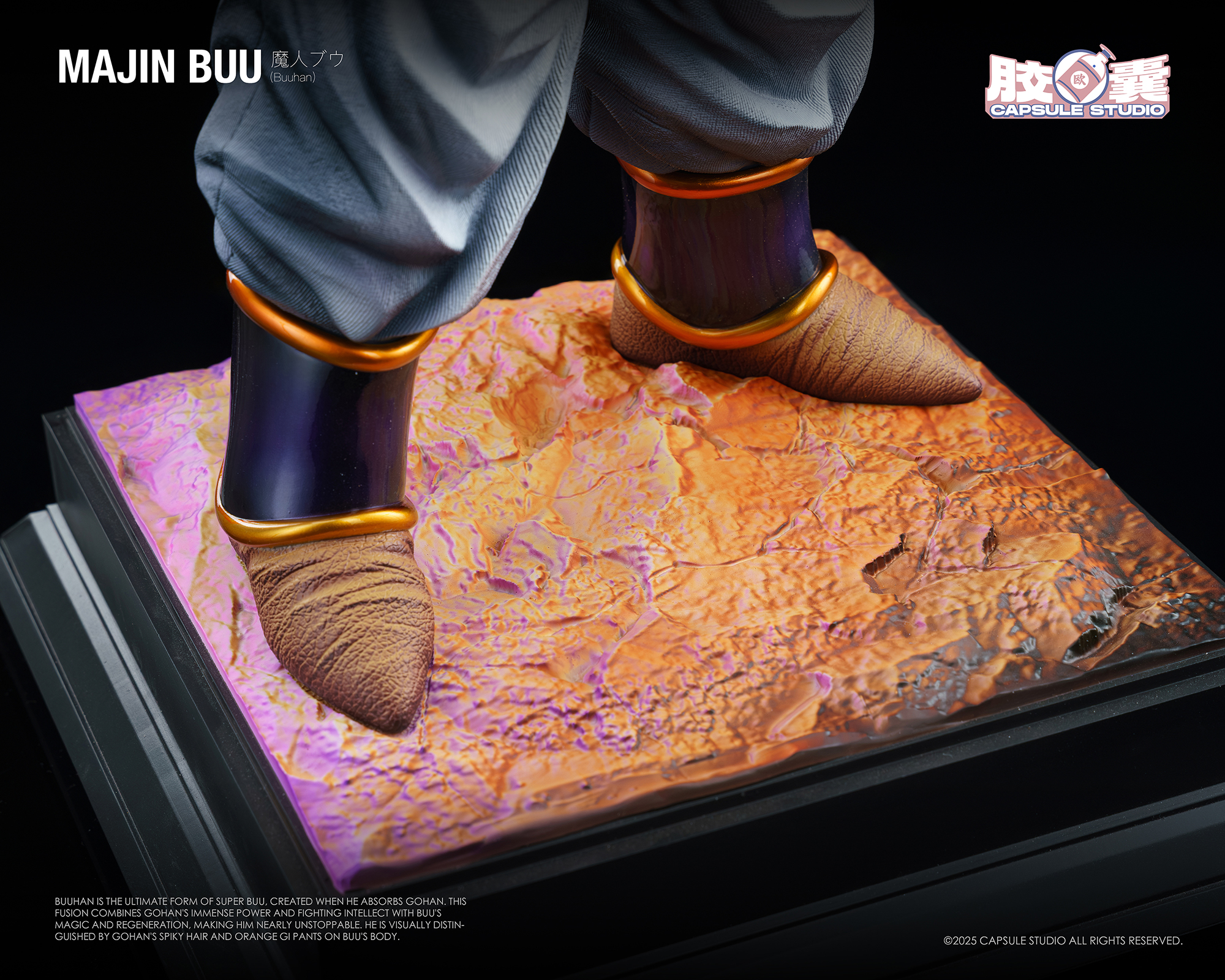 Capsule Studio - Gohan Buu Dragon Ball Statue 