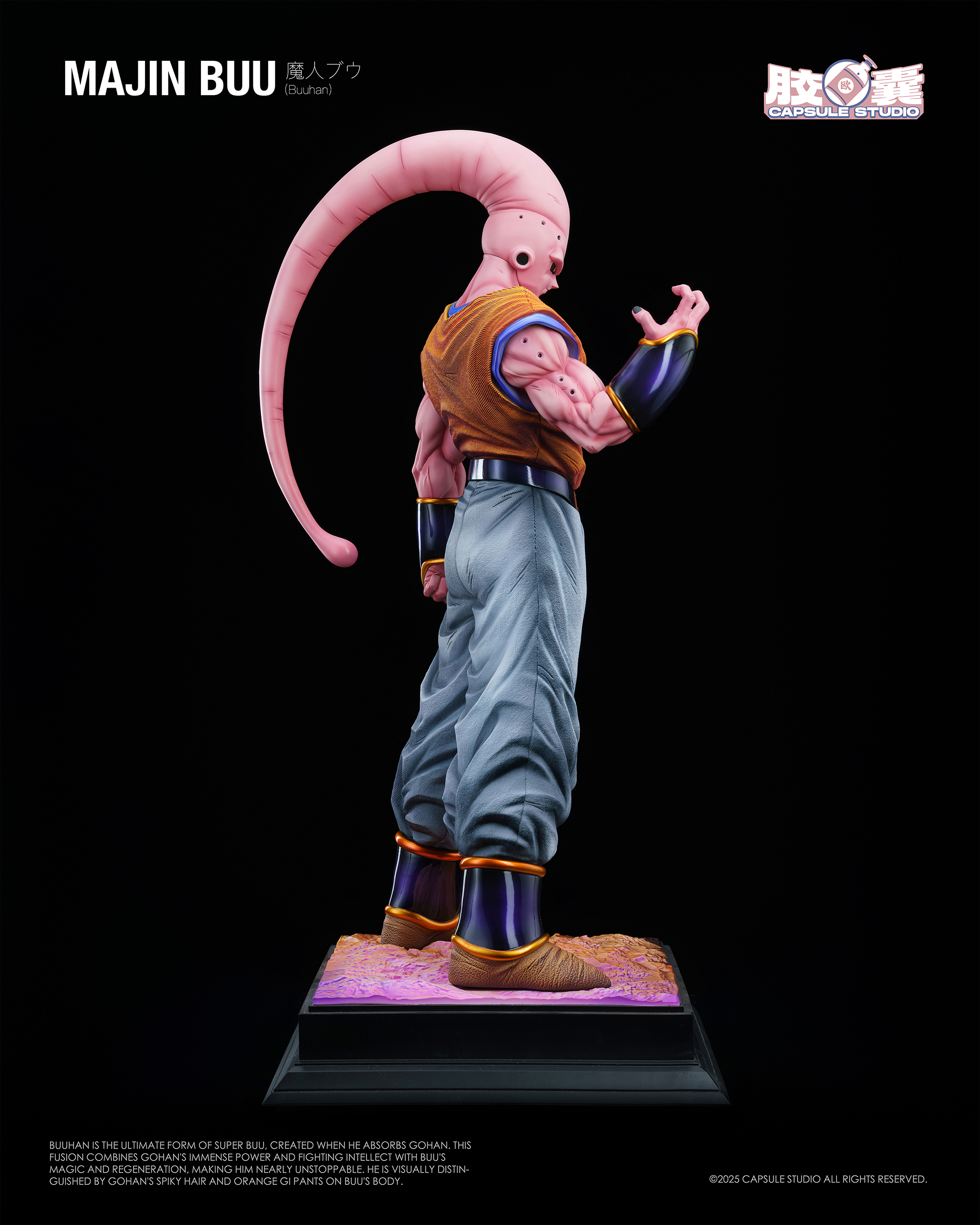 Capsule Studio - Gohan Buu Dragon Ball Statue 