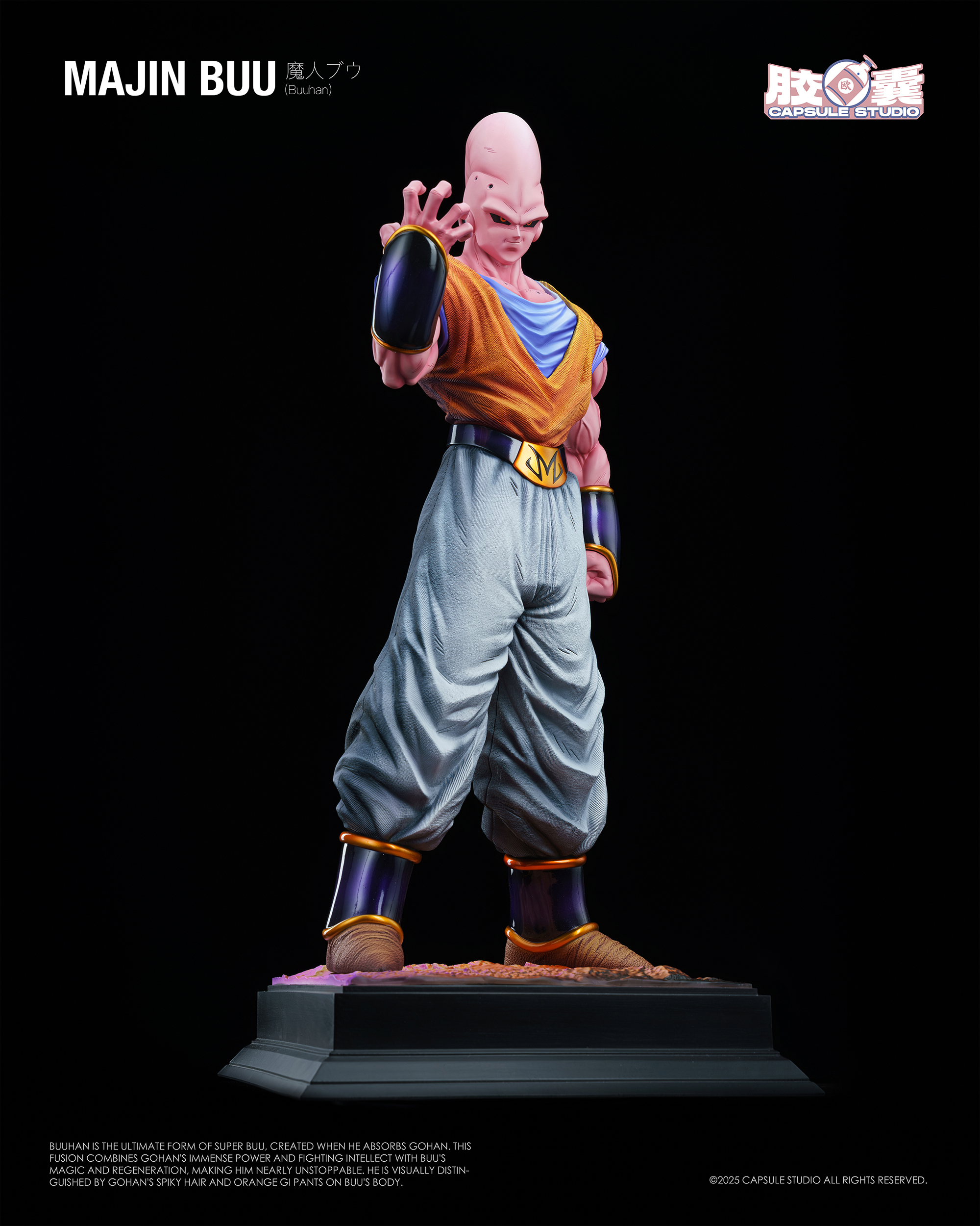 Capsule Studio - Gohan Buu Dragon Ball Statue 