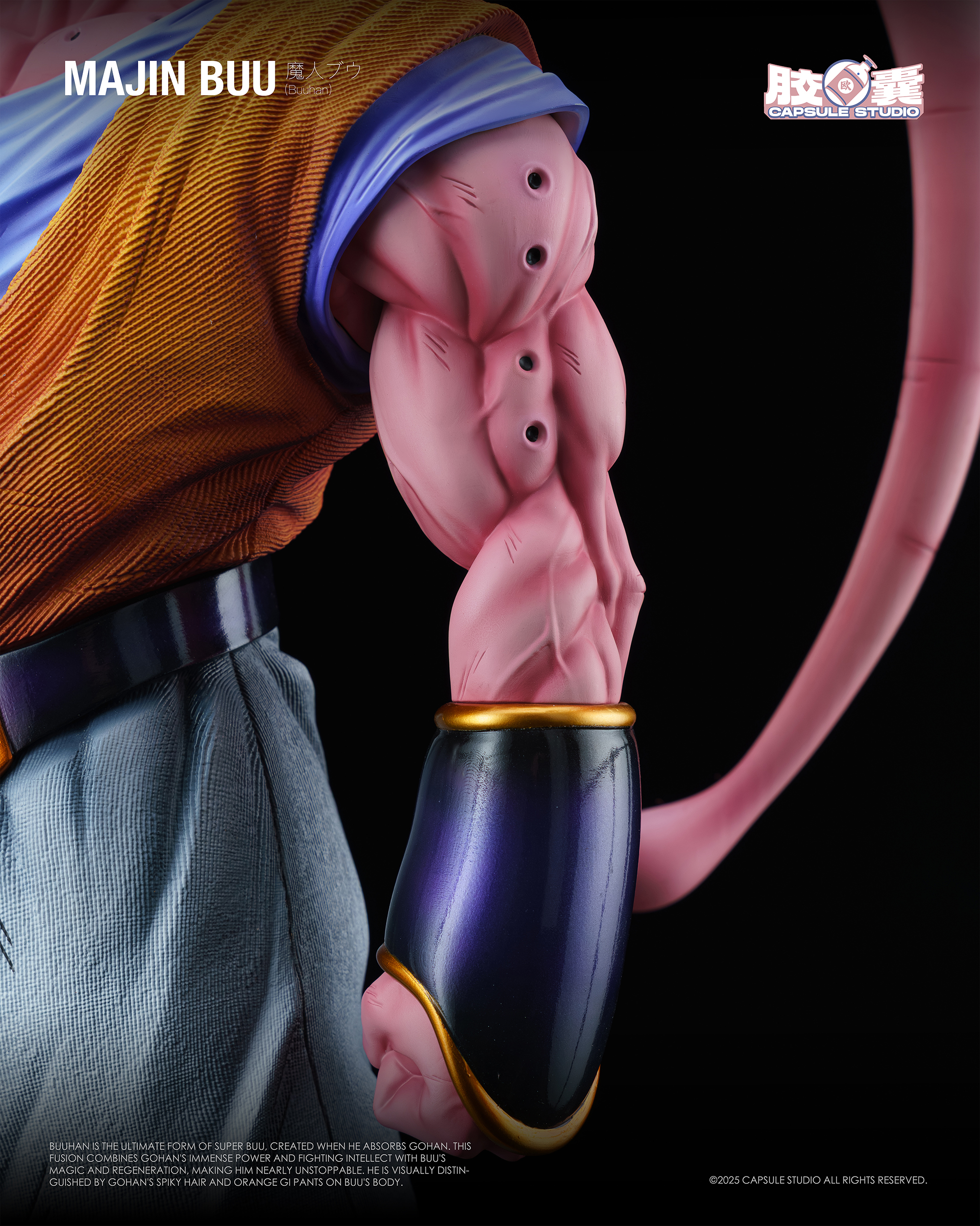 Capsule Studio - Gohan Buu Dragon Ball Statue 
