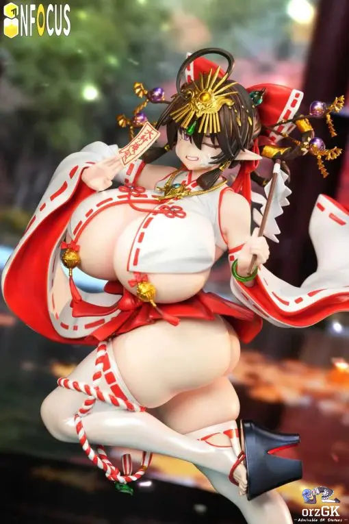 INFOCUS - Kaitai Umita Miko Attire 1/6 Figure (Licensed)Statue 