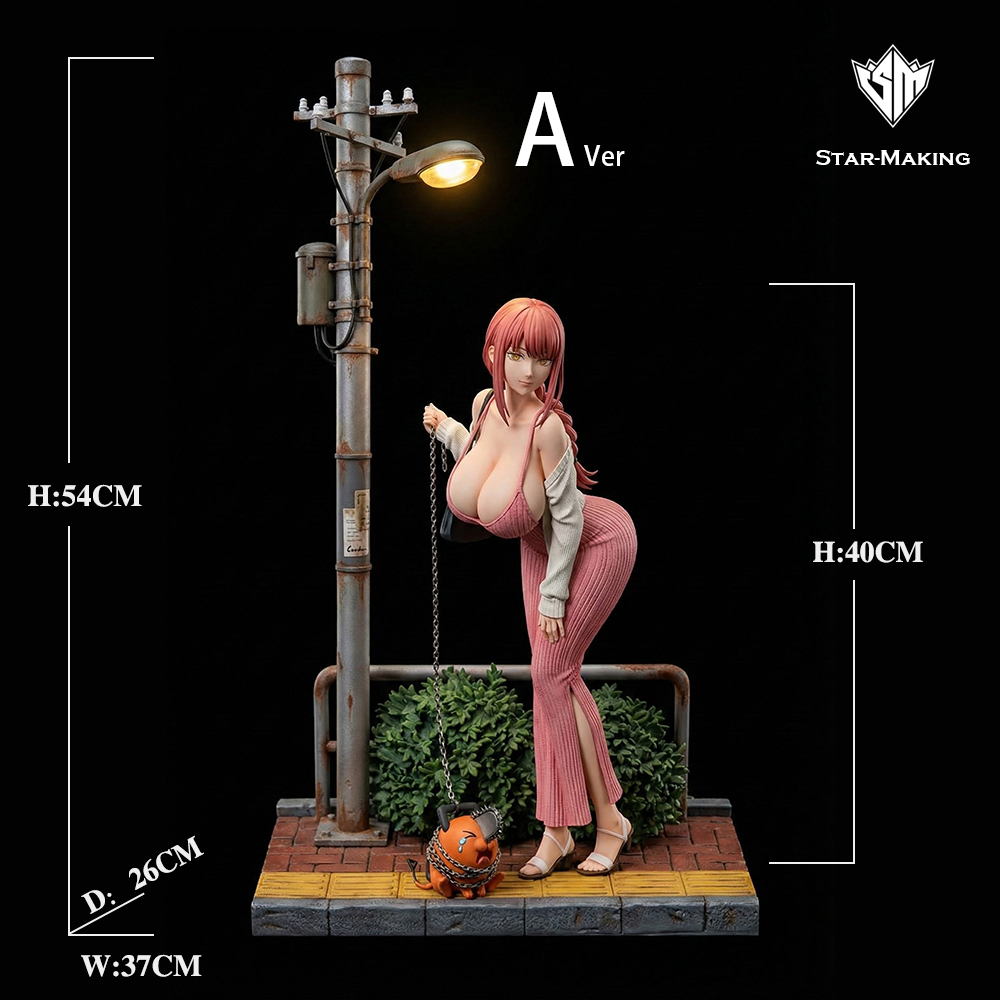Star-Making Studio -Makima Chainsaw Man Statue