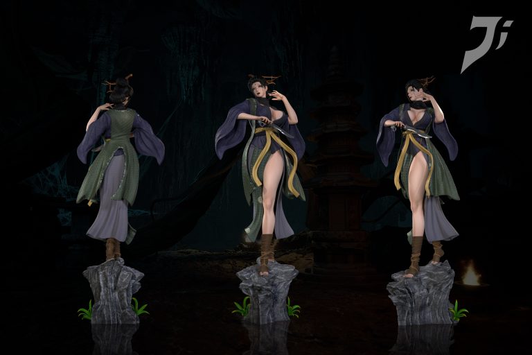 Ji Studio - Journey to the West Series Spider Spirit Statue(GK) (Adult 18+)