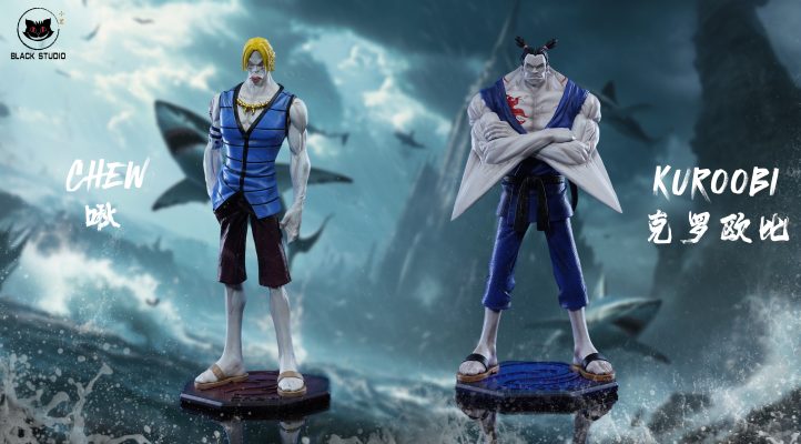 Black Studio - One Piece Fishman Series #3 Chew & Kuroobi Statue(GK) 