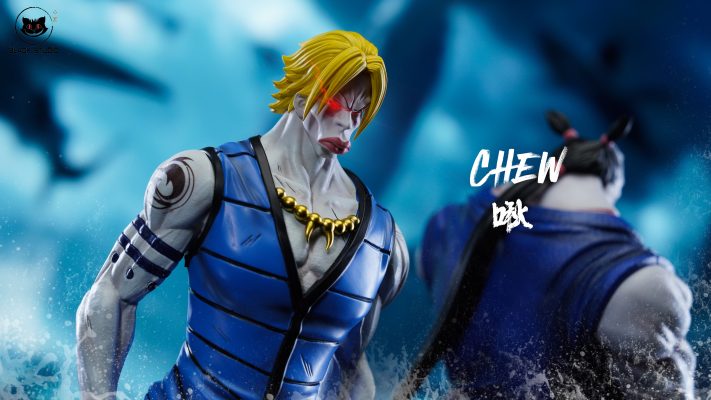 Black Studio - One Piece Fishman Series #3 Chew & Kuroobi Statue(GK) 