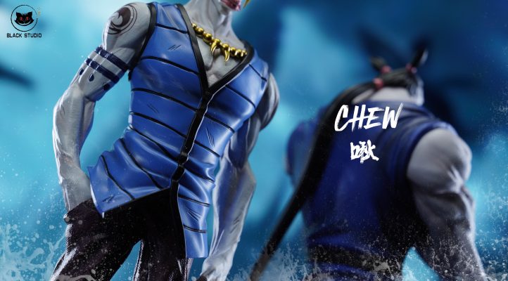 Black Studio - One Piece Fishman Series #3 Chew & Kuroobi Statue(GK) 