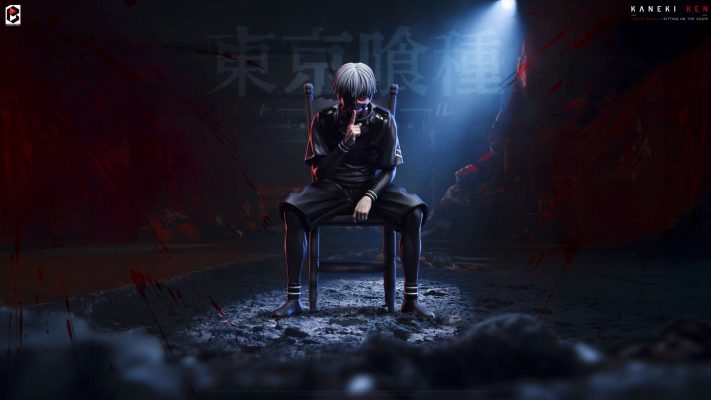 Black and White Studio - Tokyo Ghoul Ken Kaneki Aogiri Tree Chair 2.0 Statue(GK)